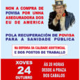 POR UNHA SANIDADE PÚBLICA, GRATUITA, DE CALIDADE E CUNHAS CONDICIÓNS LABORAIS DIGNAS: FAGAMOS DO HOSPITAL DE POVISA UN HOSPITAL PÚBLICO A política sanitaria que sostén a Xunta de Galicia e […]